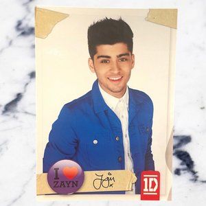 Official One Direction Zayn Malik Trading Card #62